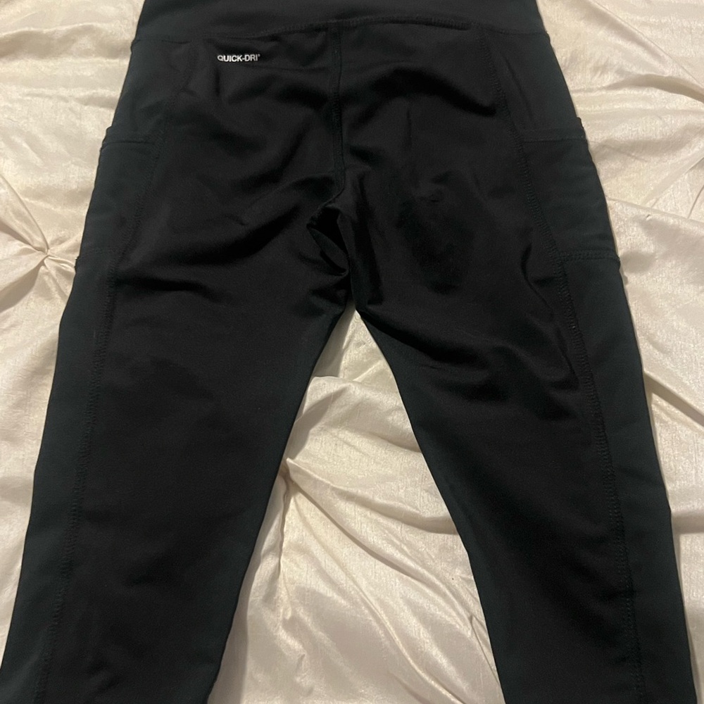Xersion Black Kids Leggings girls 6-6x - Picture 4 of 4